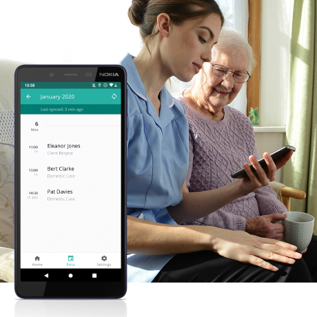 CareLineLive Carer Companion Mobile App