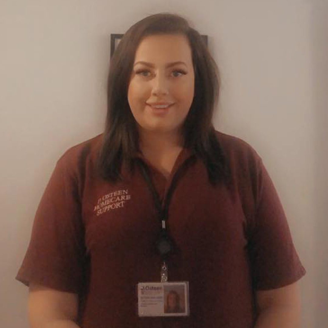 Congratulations to our December Star Carer, Alyssa from D. Osteen Homecare Support