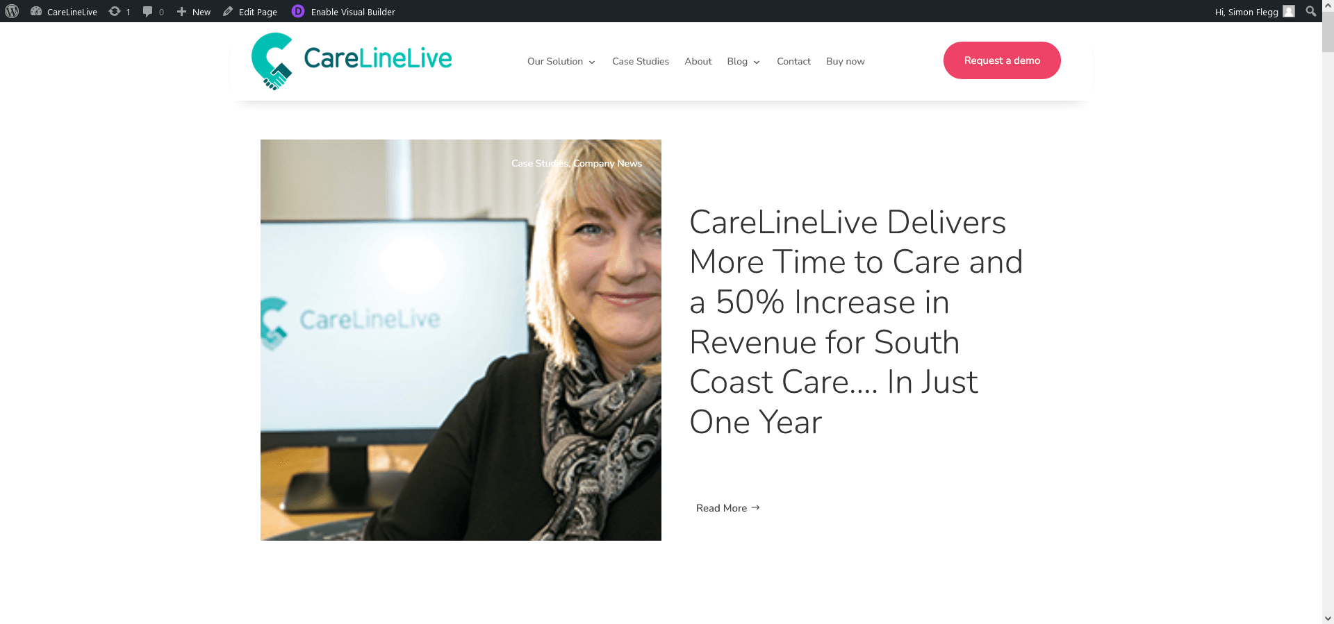 Latest CareLineLive News