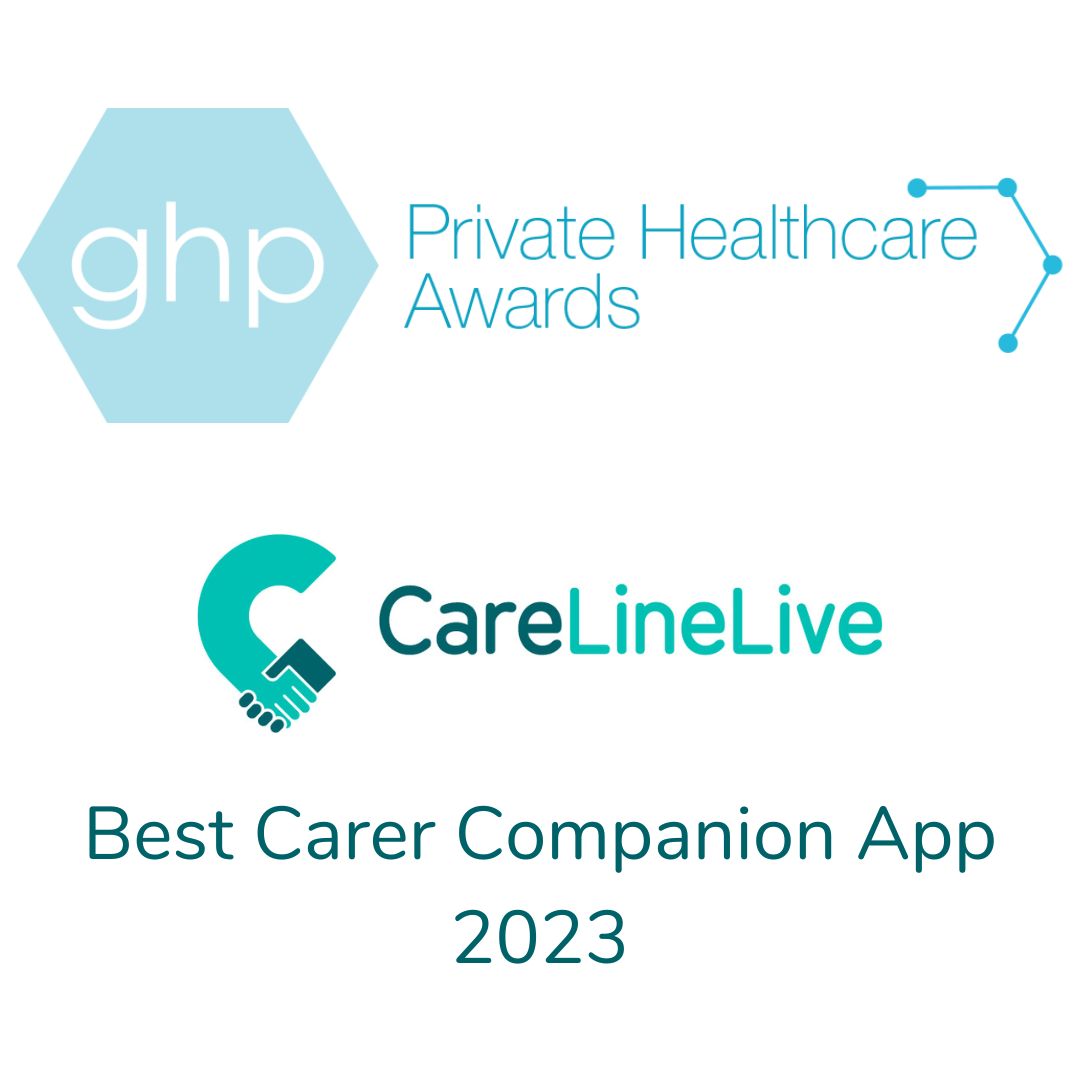 Best Carer Companion app award for CareLineLive