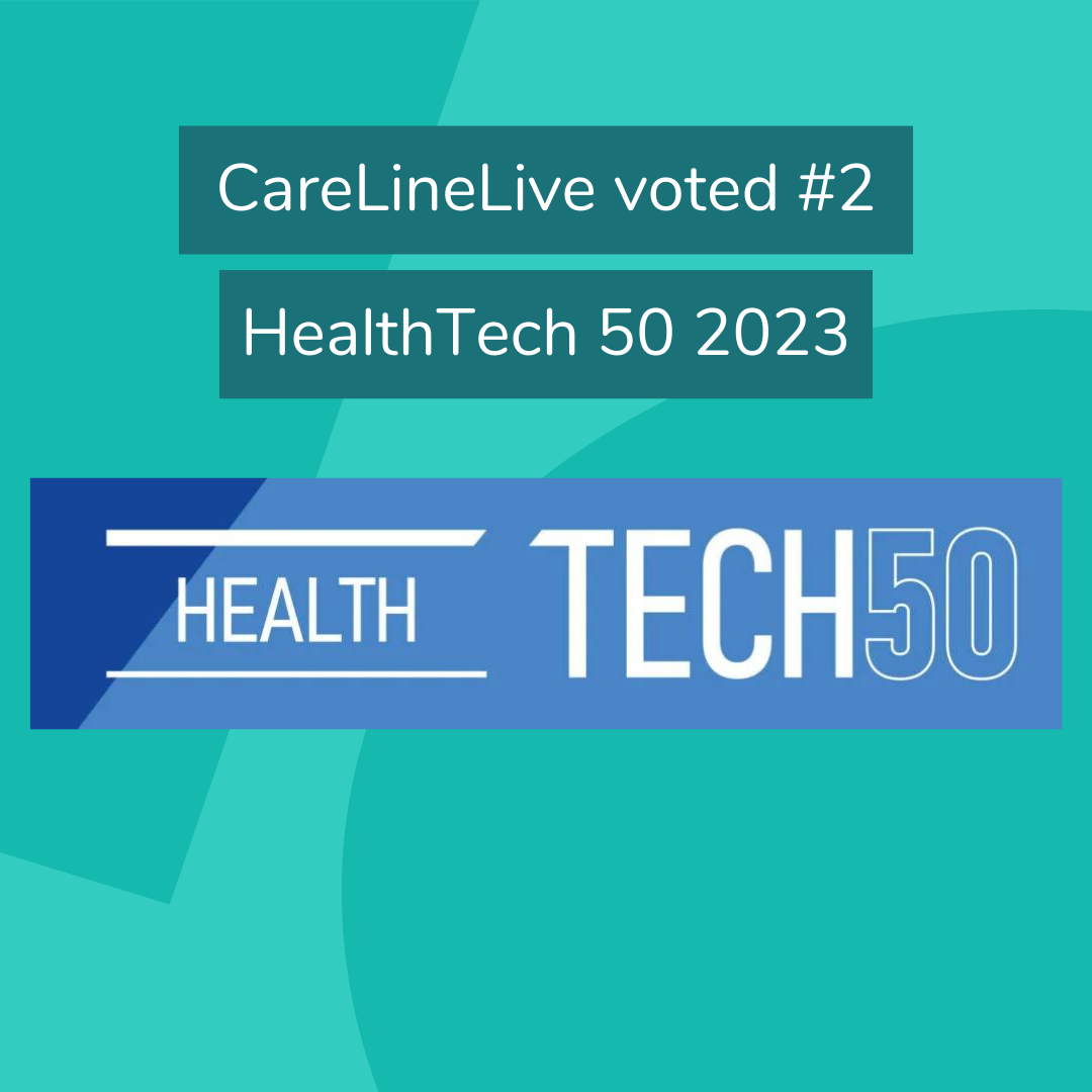 CareLineLive voted #2 in the HealthTech 50