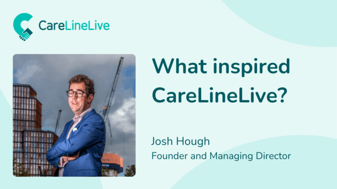 With image left green 3 What inspired CareLineLive?